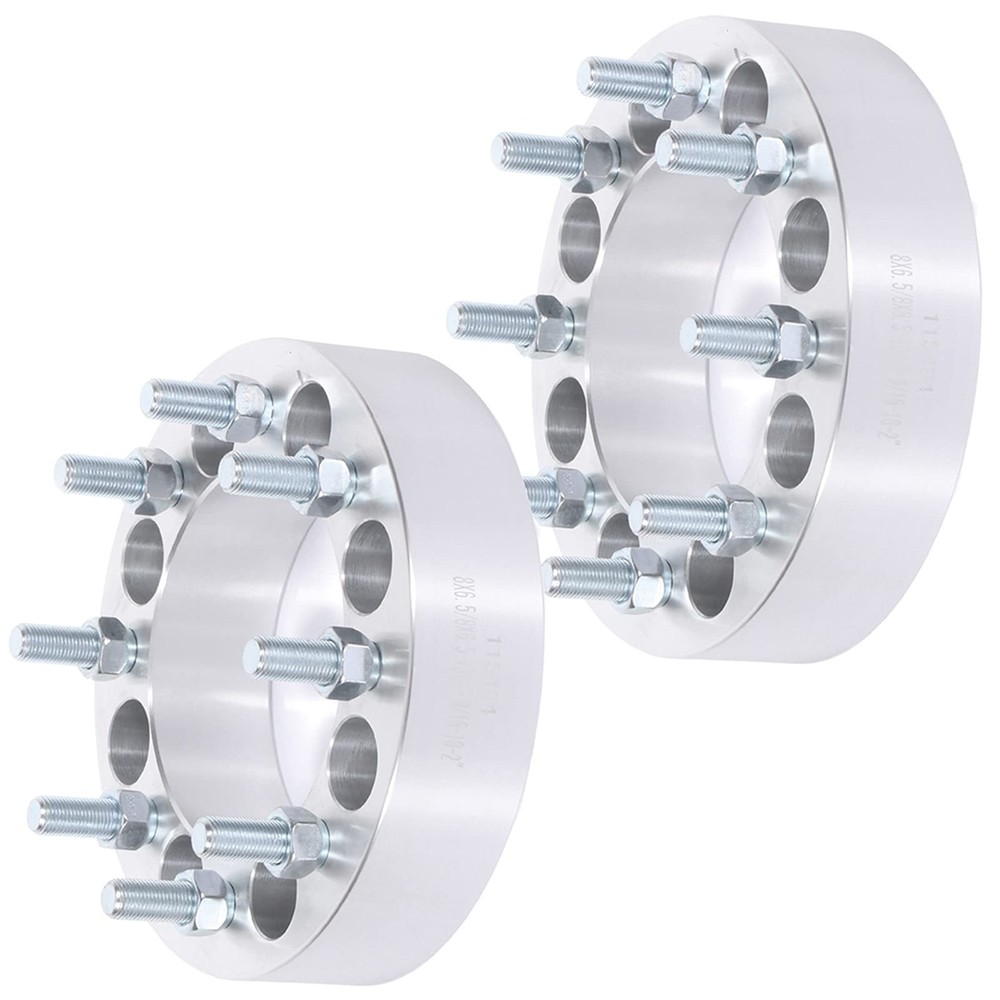 2 Inch Wheel Adapters Spacers 8x6.5 Bolt Pattern