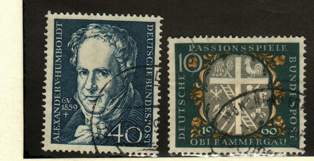 Germany #800, 810 used