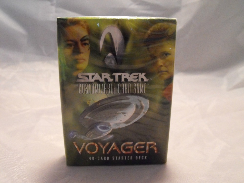 STAR TREK CCG VOYAGER SEALED STARTER DECK