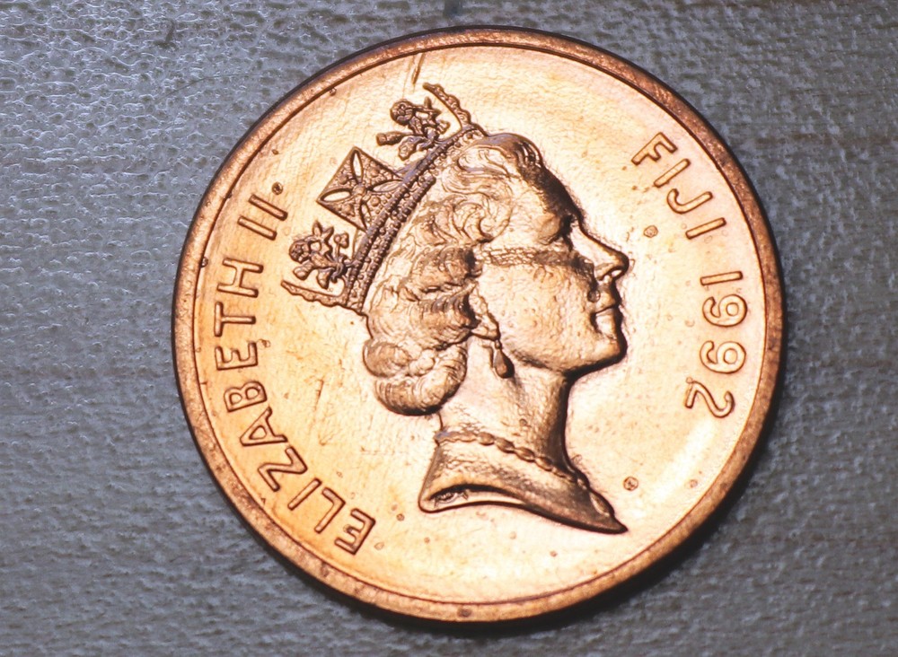 1992 Fiji 1 Cent Unc.