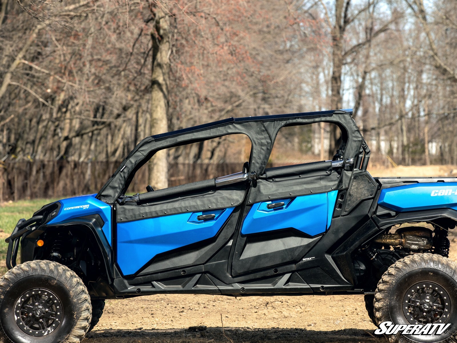 SuperATV Soft Cab Enclosure Doors for Can-Am Commander 1000 MAX (2021+)
