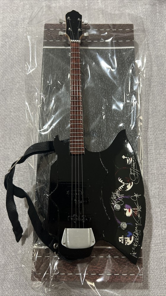 Kiss Mini Axe Guitar Memorabilia