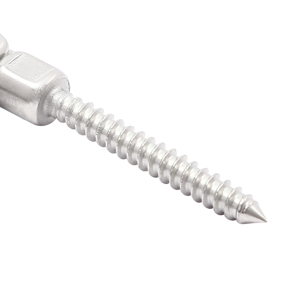 20pcs 180° Adjustable Angle Threaded Stud Tension End Cable Railing Kit NEW