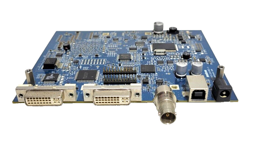 MATROX Y7243-0301 REV. A BLUE CONTROLLER BOARD GRAPHICS EDITING CARD