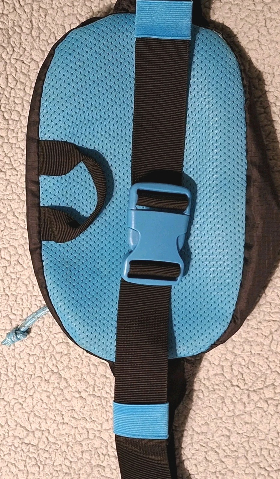 Rare Dutch Bros Coacha 2017 Employee Rave Pack 2-Zipper Black Teal FREE SHIP