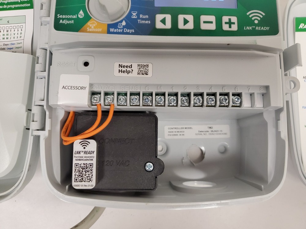 Rain Bird ESP-TM2 6 Zone Irrigation Controller Station