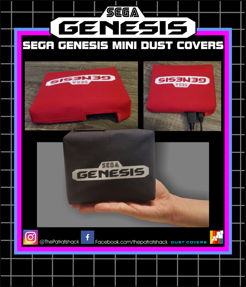 Sega Genesis Mini system dust covers