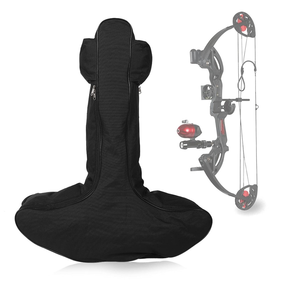 TShaped Bow Case Canvas Compound Bow Case Crossbow Protective Bag Soft Crossb...
