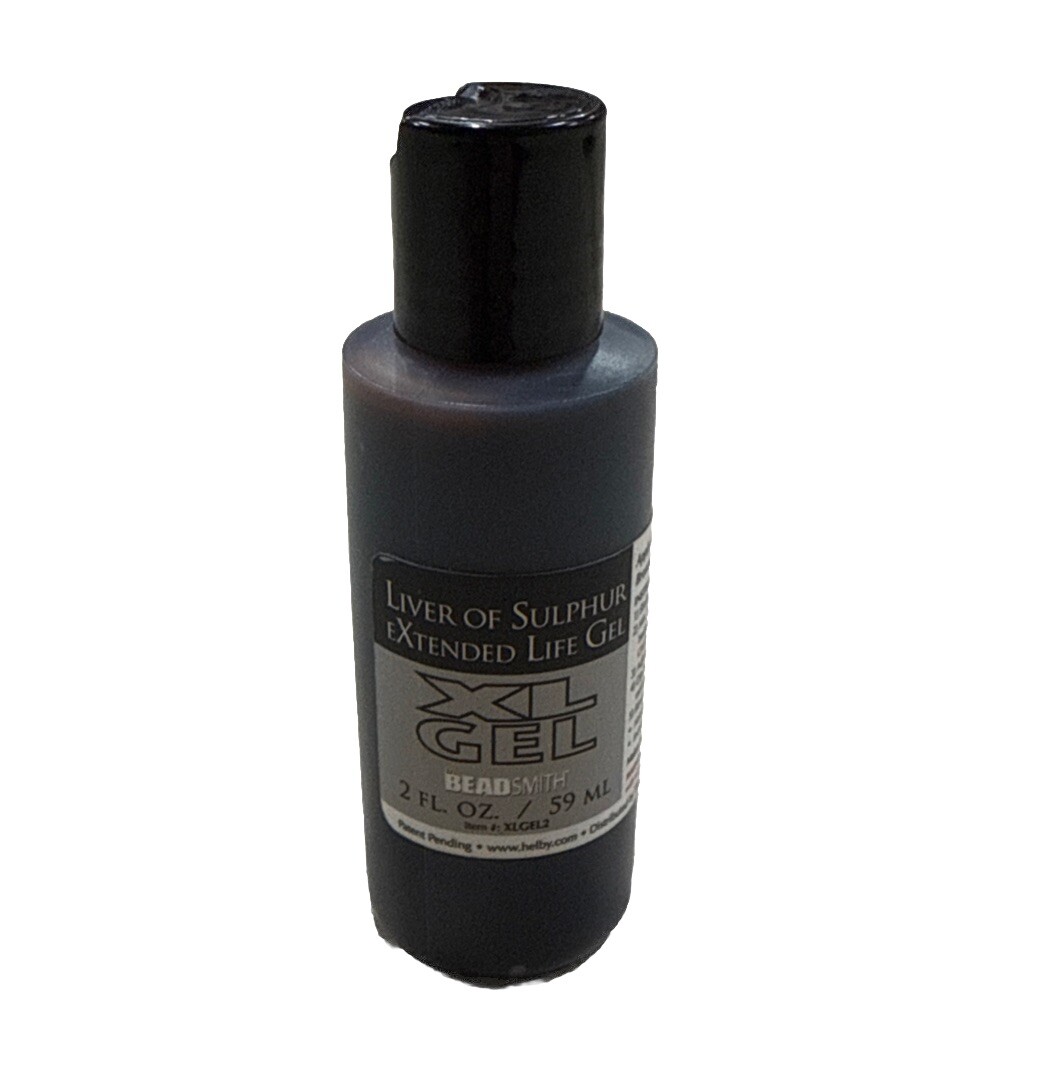 Liver of Sulfur Extended XL Gel 2oz Stabilized Extended Beadsmith