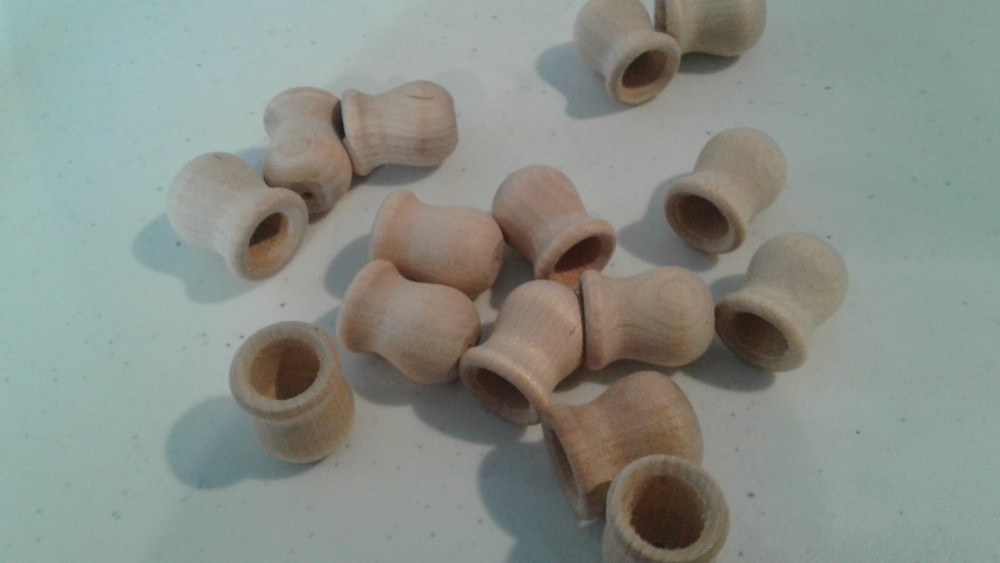 candle cups (15) birch