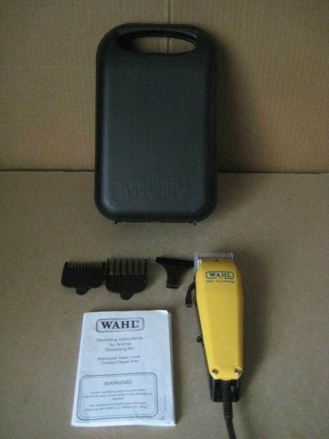 WAHL BASIC PET GROOMING CLIPPER KIT with Storage Box