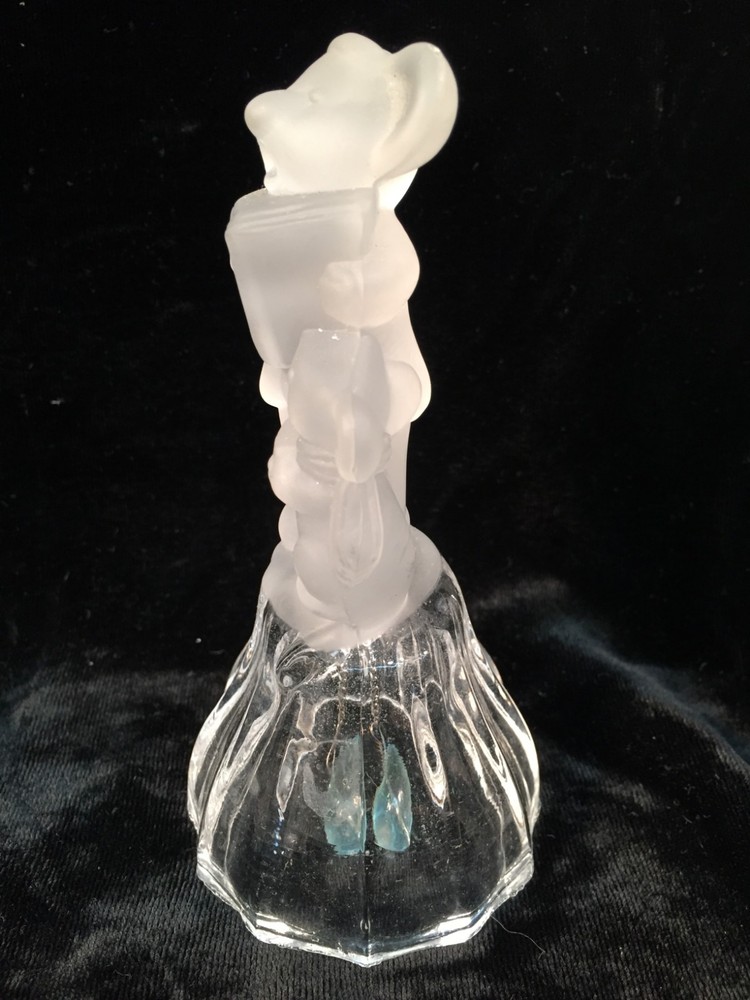 Frosted & Clear KOALA BEAR Hand Bell