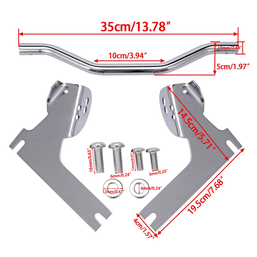 Motorcycles Spot Light Mounting Bracket Bar For Electra Glide Standard