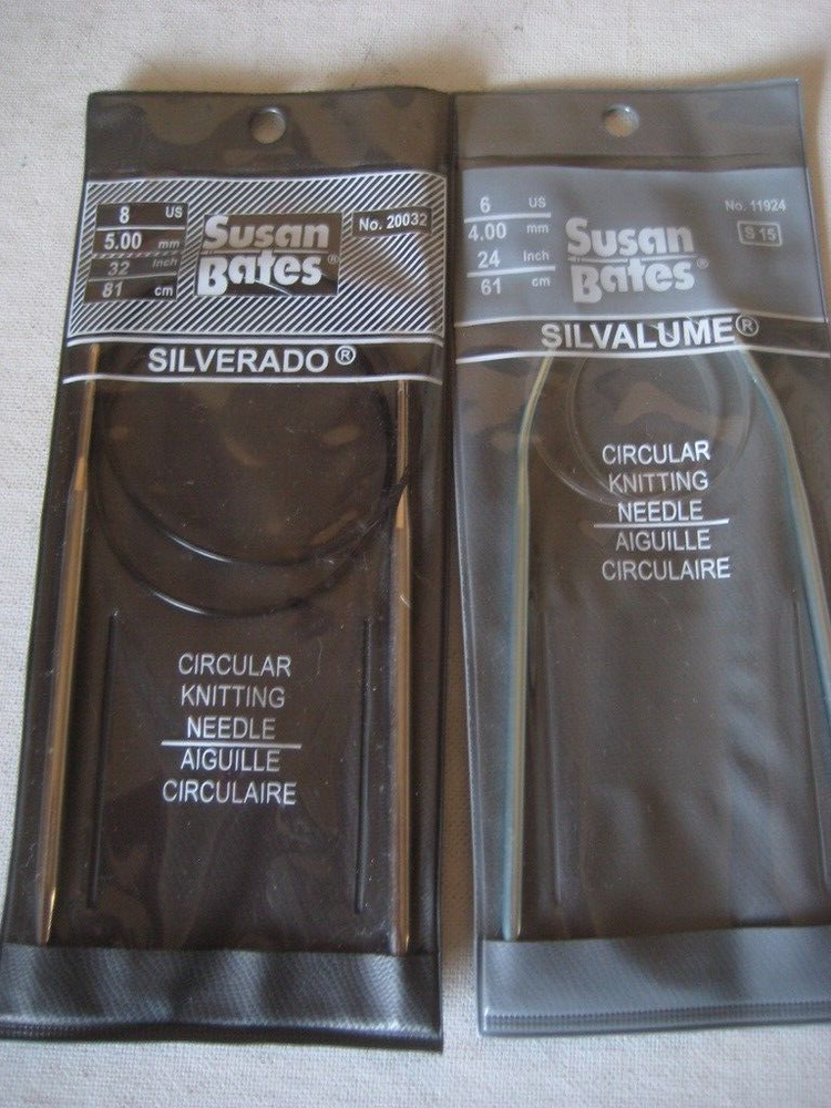 Susan Bates Circular Knitting Needles (10 pieces) Assorted Size