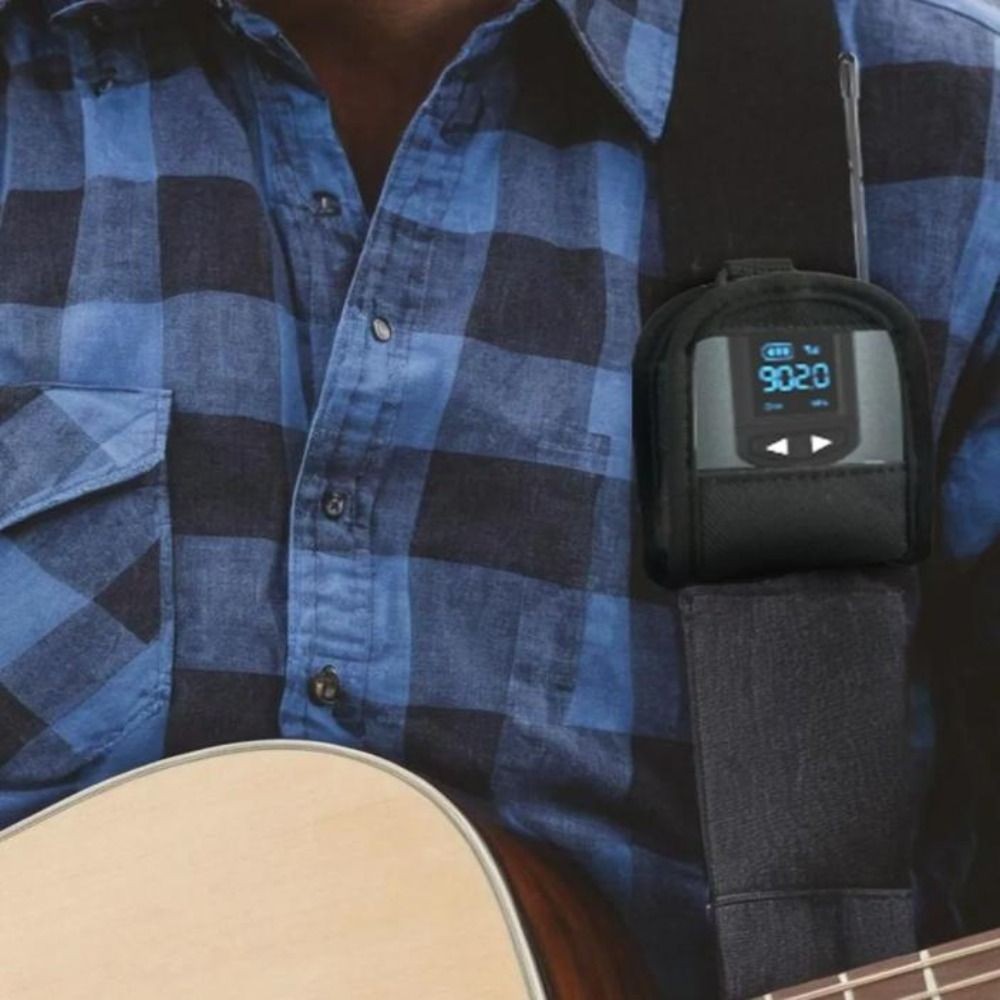 Wireless Transmitter Bodypack Guitar Transmitter Bag Transmitter Storage Bag