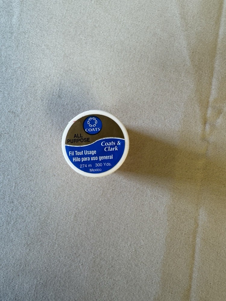 Orange Coats and Clark Machine Embroidery Thread 2-Cones Polyester