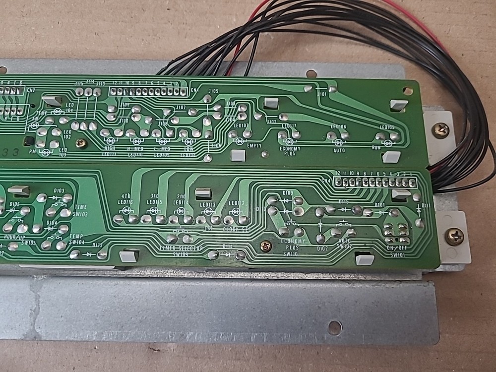 Monitor MPI 441 Heater Control On Off Temperature Button Computer Panel Board