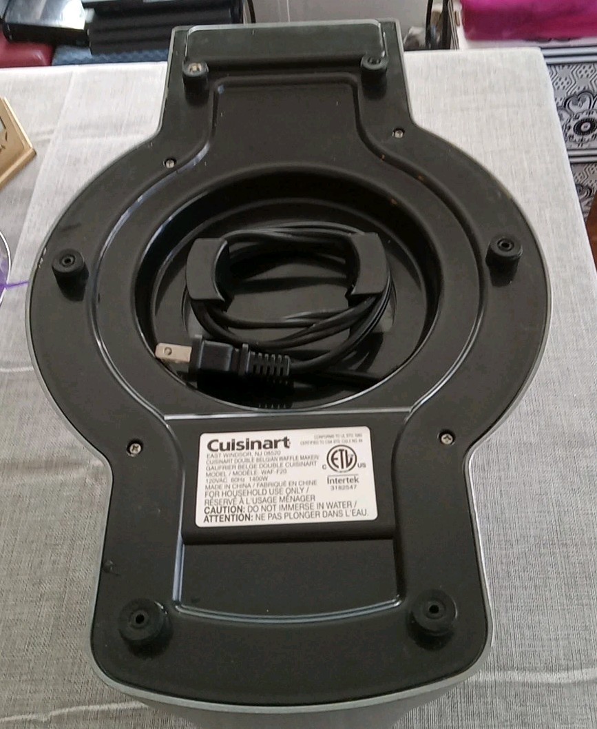 Cuisinart Double Belgian Waffle Maker WAF-F20 Series