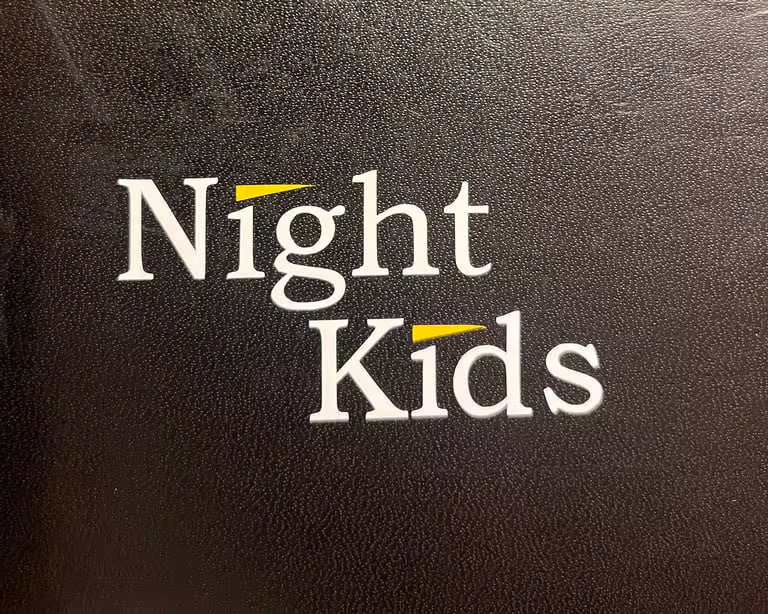 Night Kid's Initial D team DECAL [Large SIZE]