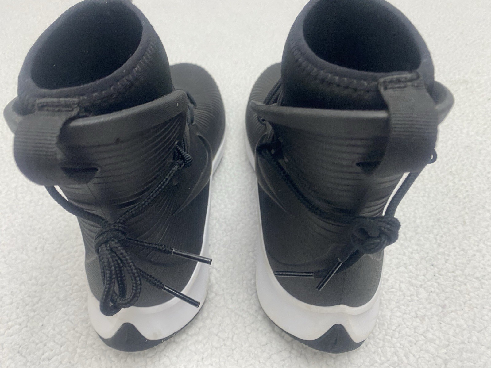 Nike Kids Puddle Protect Rain Boots Black Youth Size 5 40