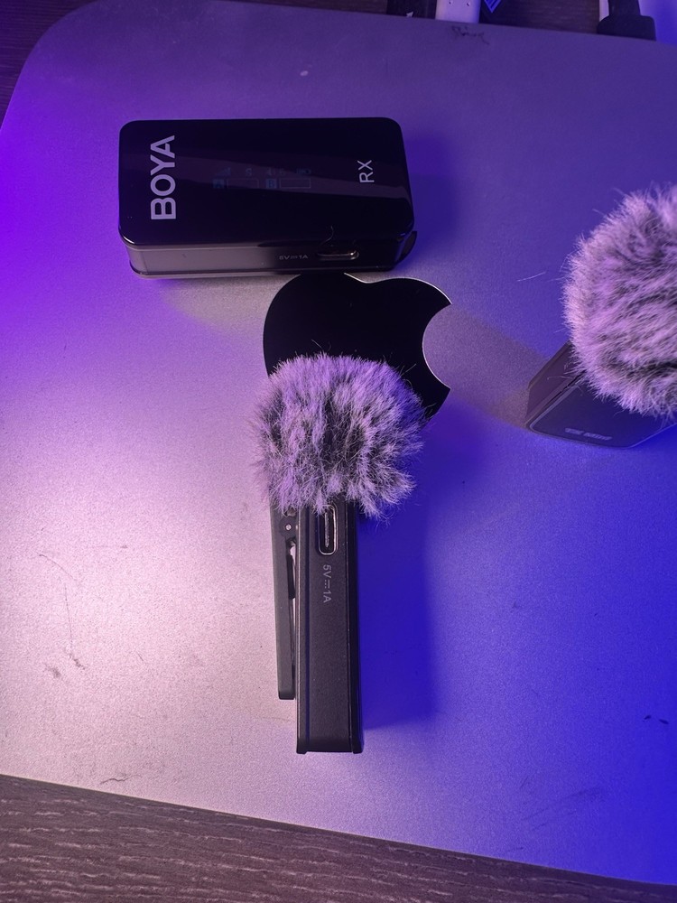 Boya BY-XM6 Wireless Microphone System – 2 Transmitters + 1 Receiver + Case