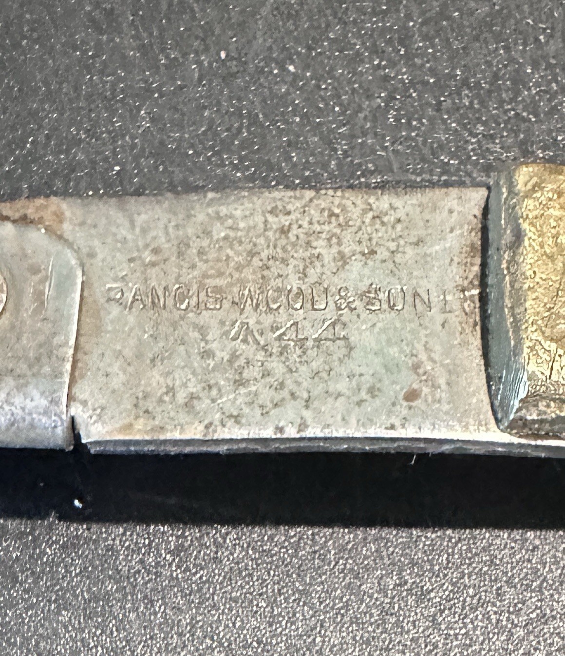 WW2 British Army Sapper’s Portable Chain Saw in Leather Case with Handles & File