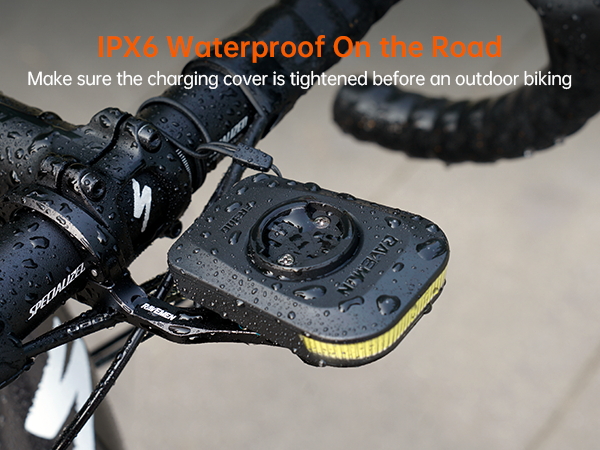 RAVEMEN FR300 for Garmin Wahoo Bicycle Head Light Bike Front Flashing Lighting