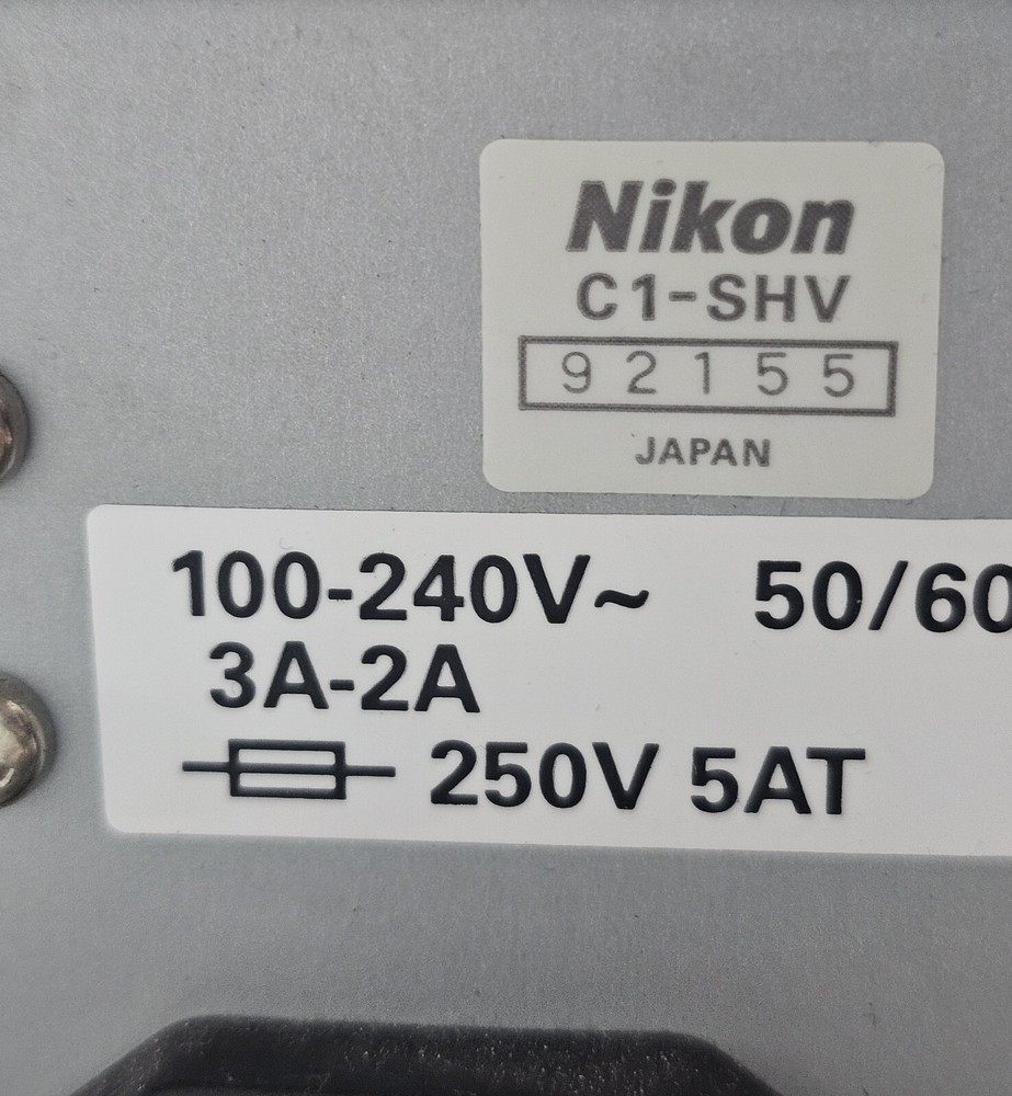 Nikon D-Eclipse C1 Confocal Microscope System w/Coherent Sapphire Laser Unit