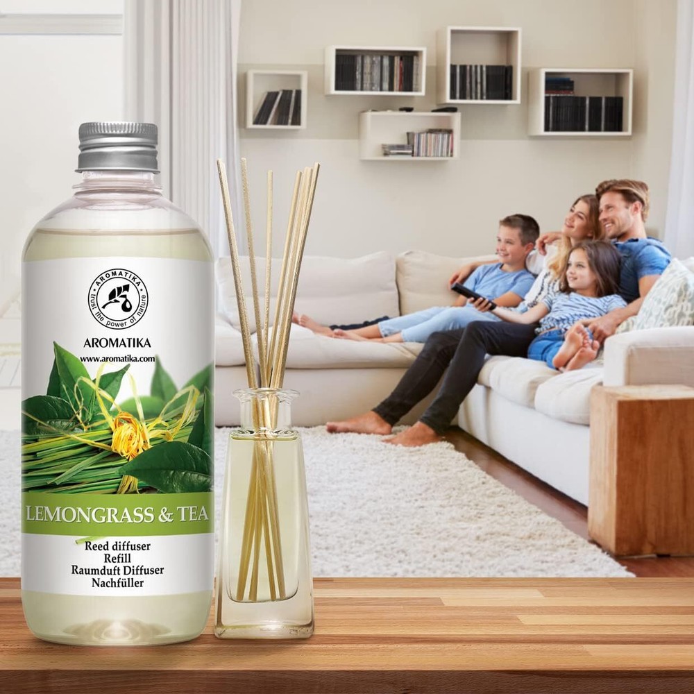 Reed Diffuser Refill Lemongrass - Tea 17.0 Fl Oz - Fragrance Diffuser