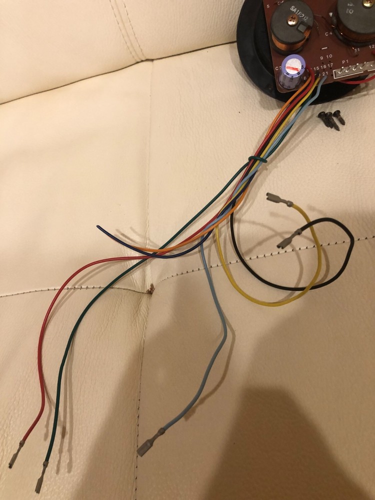 Technics SB-G710 Speaker Terminal and Crossover