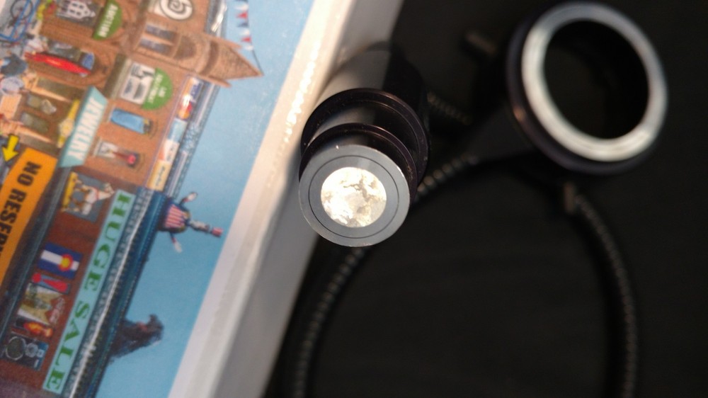 Schott Fiber Optic Light Illuminator Ring Light - BIN $69!