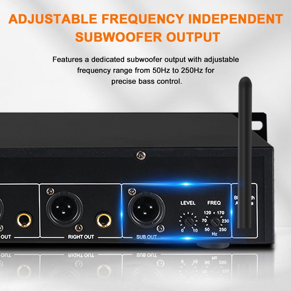 Equalizer for Home Stereo Audio System, Professional 31-Band Graphic Equalize...