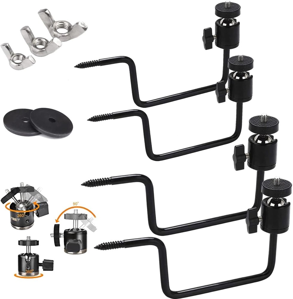 Trail Camera Mount Game Camera Mount Trail Camera Mounts Screw in Tree 4 Pieces