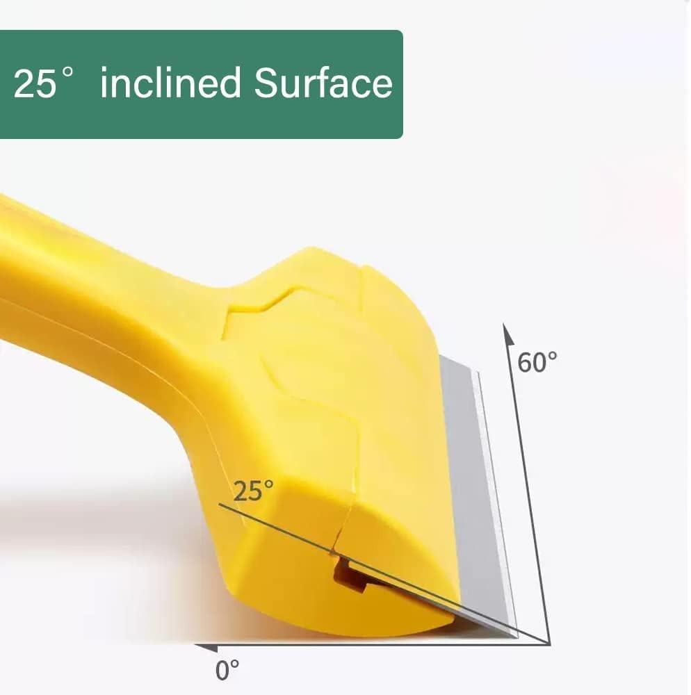 Razor Blade Scraper, 4" Scraper Tool with 10 Extra Replacement Metal Blades, Raz