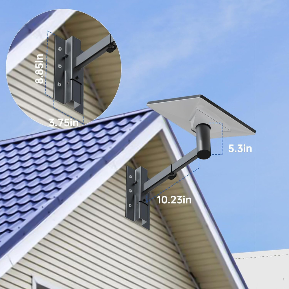 Adjustable Starlink Mini Mount Kit with Adapter - Mounting for Starlink Internet