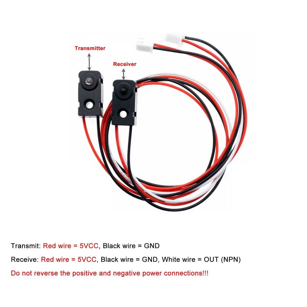 IR Break Beam Sensor 5MM LEDs Counting Module Split Through-Beam Photoelectric S