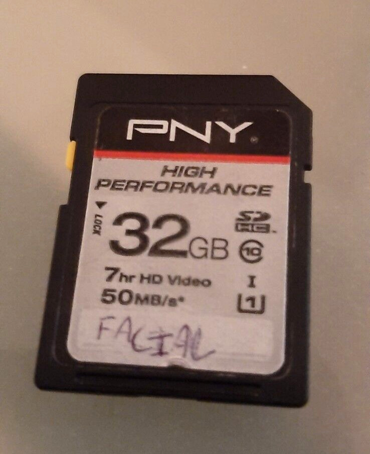used 32GB SD SDHC memory card
