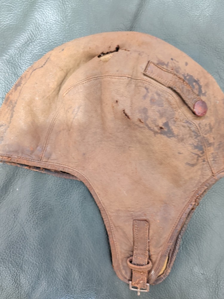 World War Leather Cap