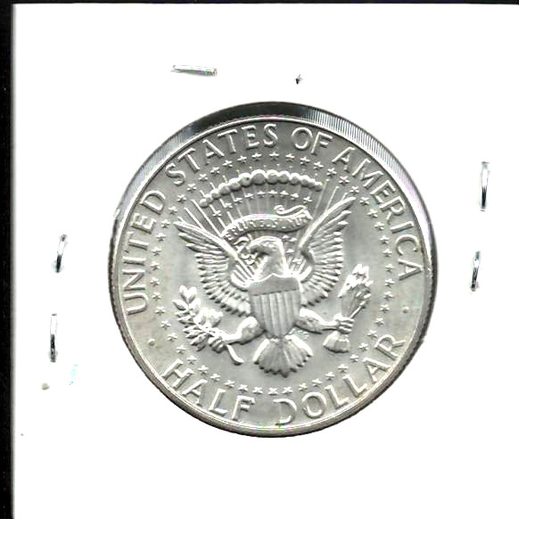 1968-D KENNEDY HALF 40% SLVR JUST UNDER UNCIRCULATED