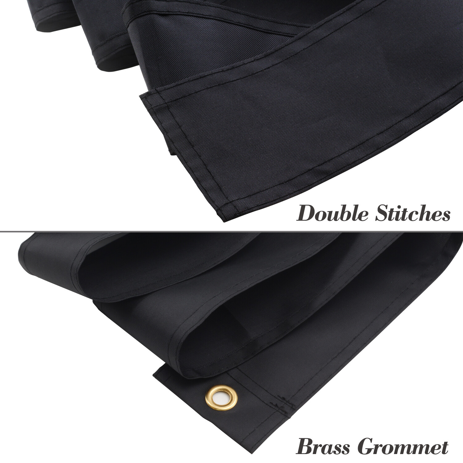 Anley Flag Mourning Streamer - Ideal for 3x5 FT Flag - Half-Mast Mourning Ribbon