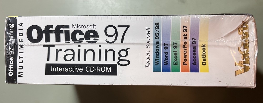 Microsoft Office 97 Training Interactive CD-ROM Y2K ViaGrafix - Sealed