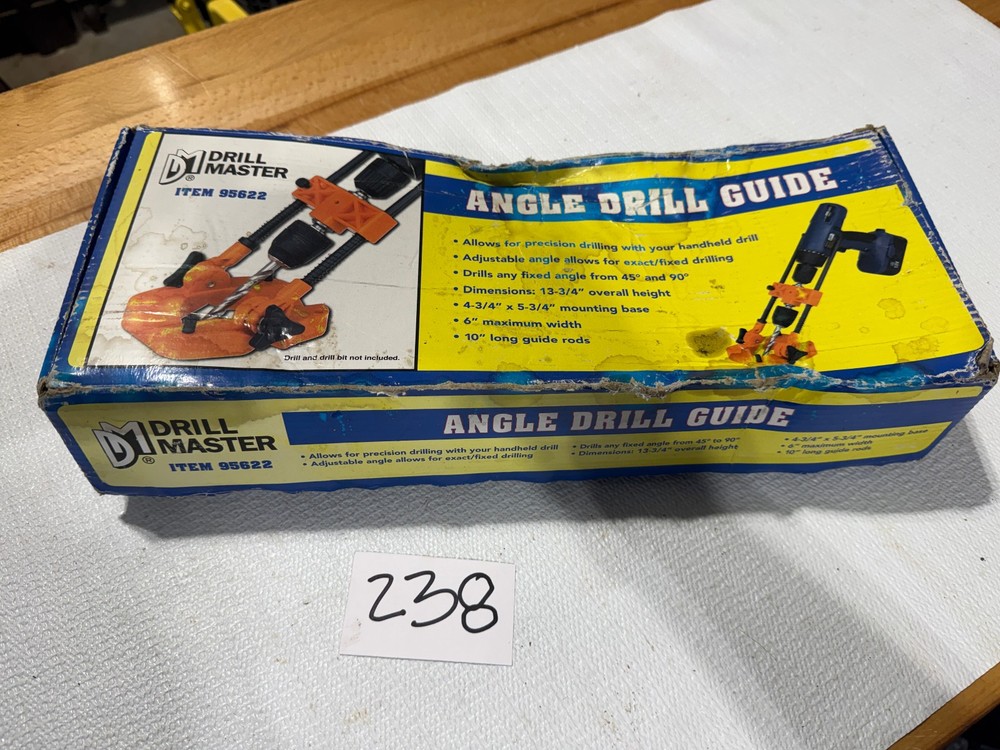 Drill Master Multi Angle Drill Guide Item #95622 (#238)