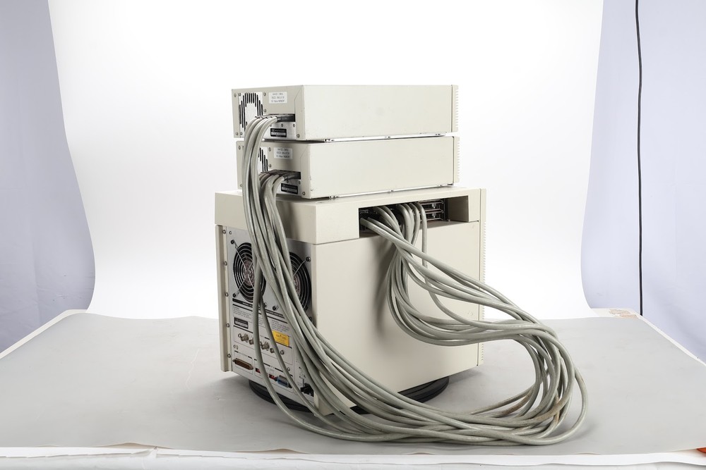 HP 64120A Card Cage for 64000 Logic Development System - Loaded