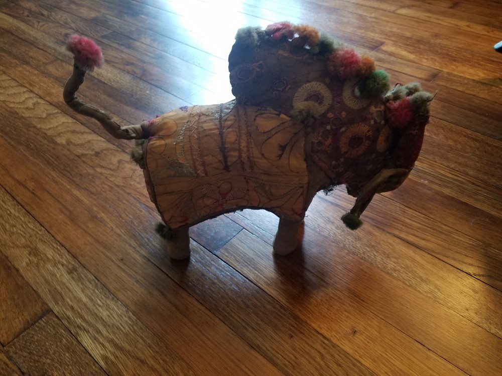 ANTIQUE DONKEY/MULE ***CLOTH, STUFFED***