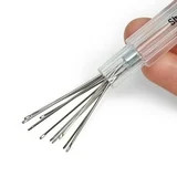 Dritz Needle Storage Tubes for Needles Tubes Labels