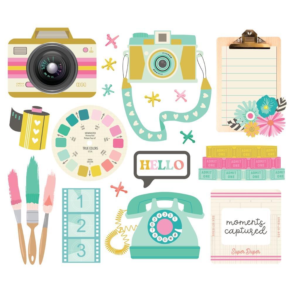 Simple Stories - Big Bits - True Colors, TRC21820