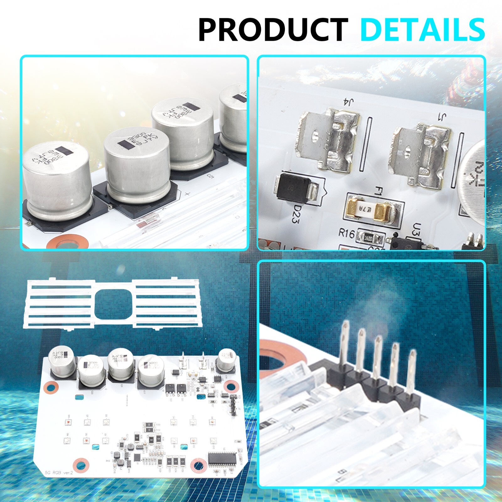 619818Z LED Light Engine Board Kit For IntelliBrite 5G Color LED Pool Light PCBA