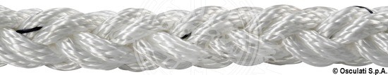 Osculati Square Line braid white 16 mm