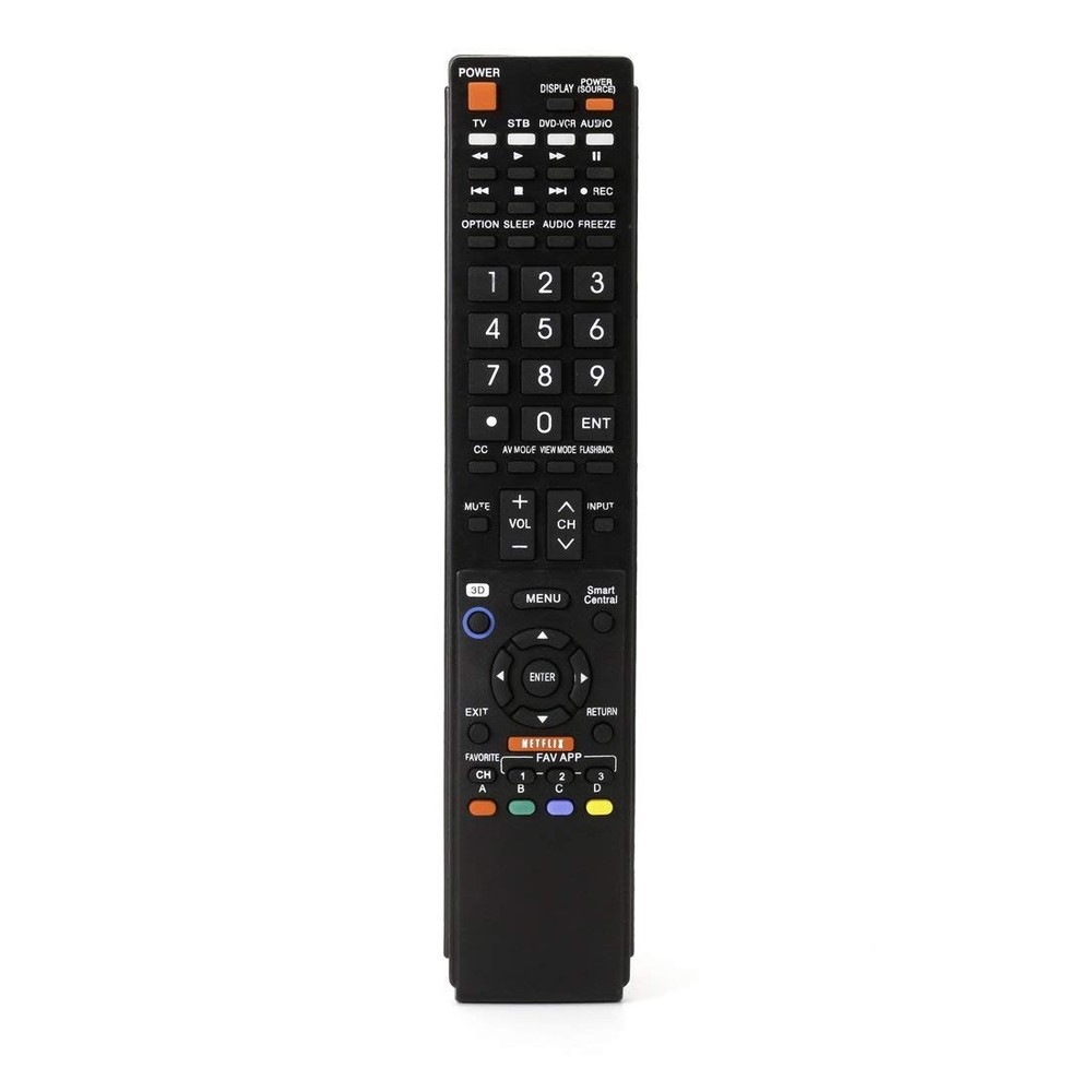 New Replacement Sharp AQUOS Remote Control GB118WJSA Fit for Black