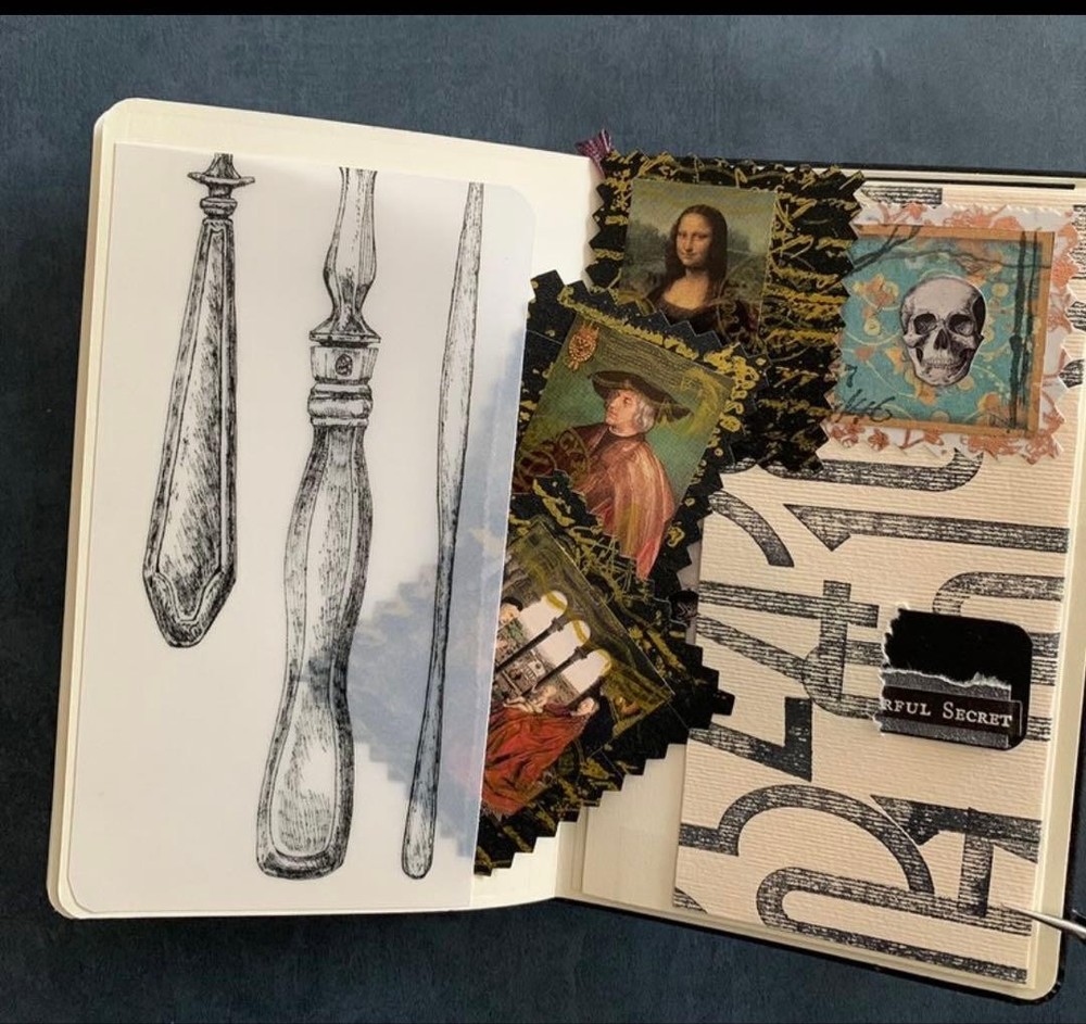 Moleskine Skull Design Note